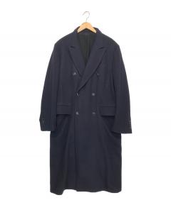 中古・古着通販】COMOLI (コモリ) SILK PILE ROBE COAT ブラック