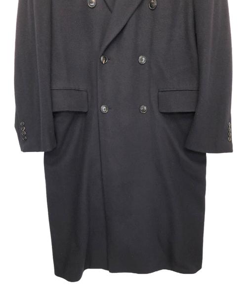 COMOLI（コモリ）COMOLI (コモリ) カシミヤ ダブルチェスターコート 23AW ネイビー サイズ:3の古着・服飾アイテム