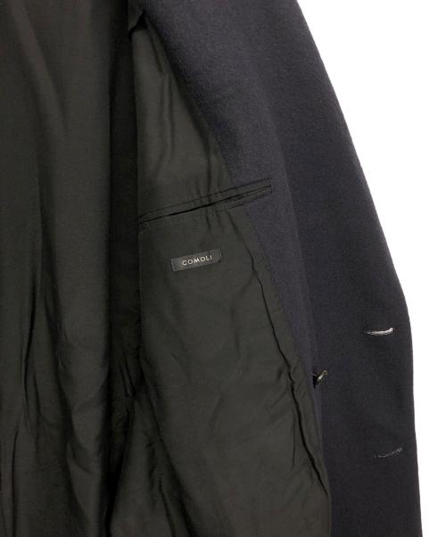 COMOLI（コモリ）COMOLI (コモリ) カシミヤ ダブルチェスターコート 23AW ネイビー サイズ:3の古着・服飾アイテム