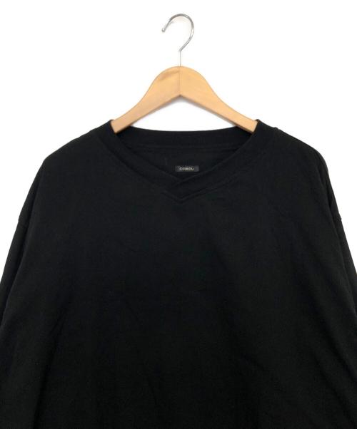 COMOLI（コモリ）COMOLI (コモリ) オックス プルオーバー　長袖カットソー　25SS ブラック サイズ:3の古着・服飾アイテム