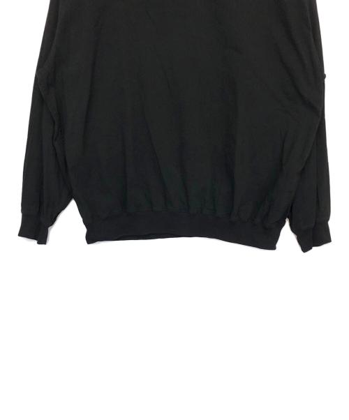 COMOLI（コモリ）COMOLI (コモリ) オックス プルオーバー　長袖カットソー　25SS ブラック サイズ:3の古着・服飾アイテム