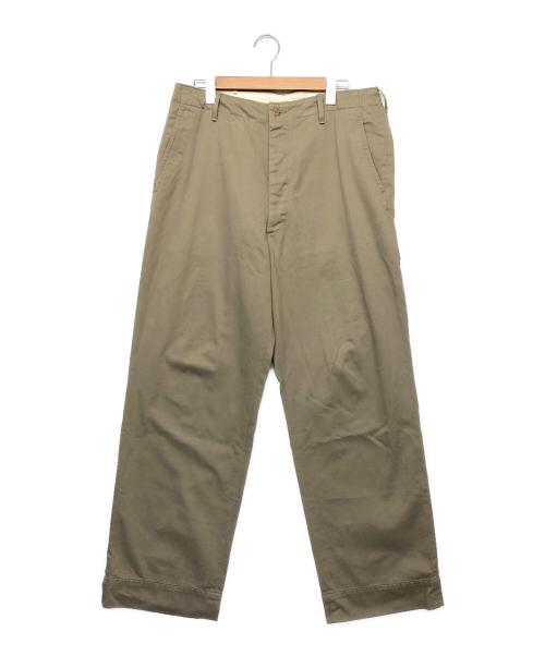 COMOLI（コモリ）COMOLI (コモリ) チノパン 25SS ベージュ サイズ:4の古着・服飾アイテム