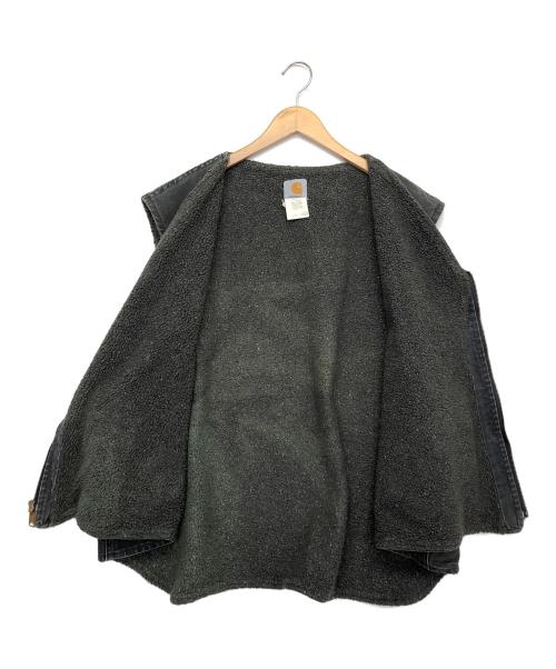 CarHartt（カーハート）CarHartt (カーハート) ダックボアベスト　USA製 グレー サイズ:FREEの古着・服飾アイテム