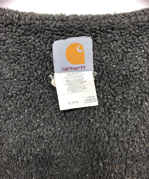 CarHartt（カーハート）CarHartt (カーハート) ダックボアベスト　USA製 グレー サイズ:FREEの古着・服飾アイテム