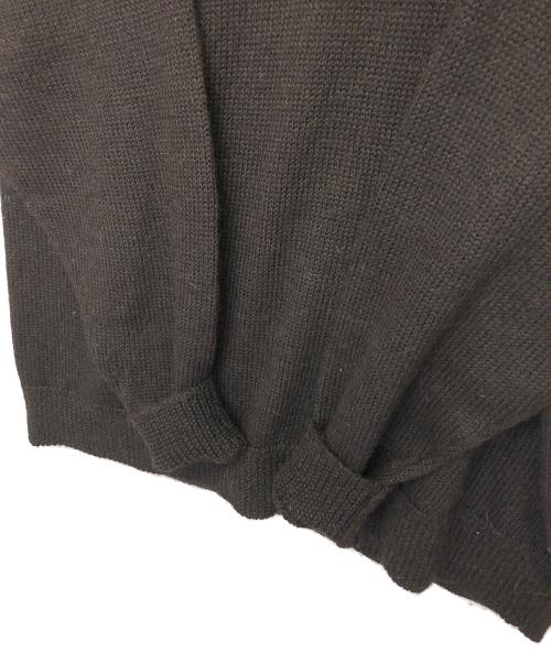 COMOLI（コモリ）COMOLI (コモリ) ブラックアルパカ クルーネックニット 21AW ブラック サイズ:FREEの古着・服飾アイテム