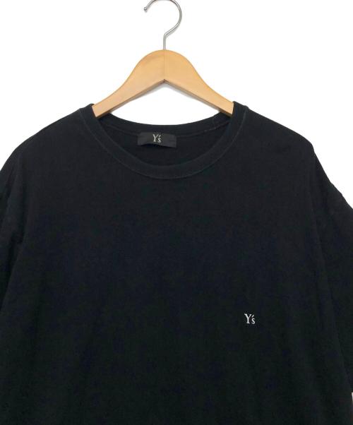 Y's（ワイズ）Y's (ワイズ) 半袖カットソー ブラック サイズ:４の古着・服飾アイテム