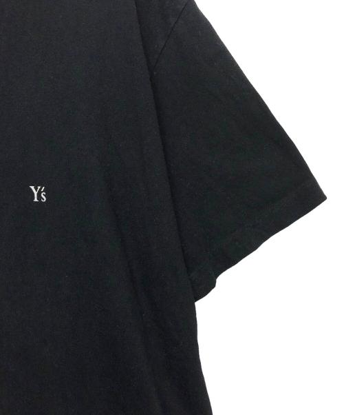 Y's（ワイズ）Y's (ワイズ) 半袖カットソー ブラック サイズ:４の古着・服飾アイテム