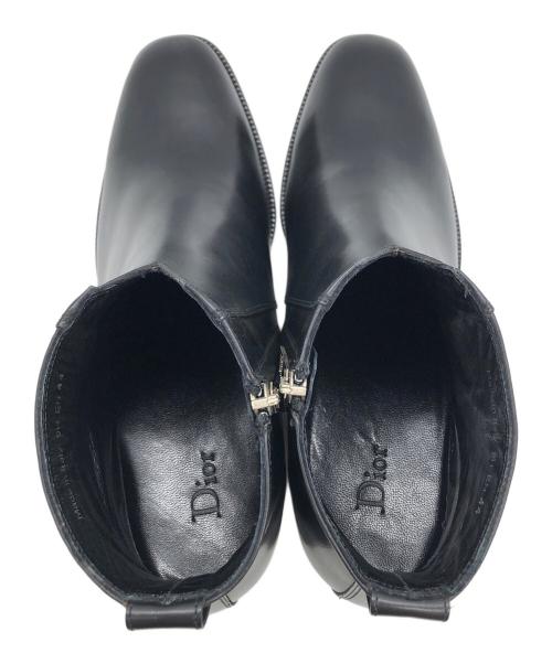 DIOR HOMME（ディオール オム）DIOR HOMME (ディオール オム) サイドジップブーツ ブラック サイズ:44の古着・服飾アイテム