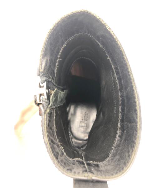 Dior（ディオール）DIOR (ディオール) サイドジップブーツ ブラック サイズ:41の古着・服飾アイテム