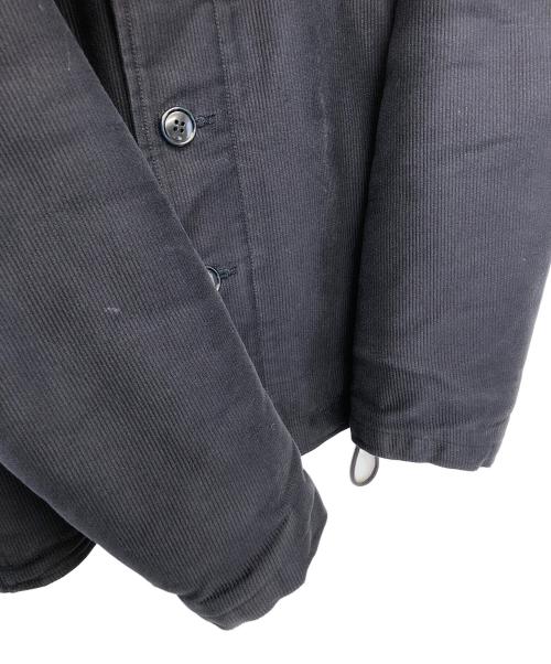 THE TENDERLOINS（テンダーロイン）THE TENDERLOINS (テンダーロイン) N-1デッキジャケット ネイビー×ブラック サイズ:38の古着・服飾アイテム