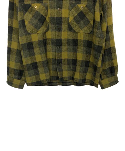 TENDERLOINS（TENDERLOINS）TENDERLOINS (TENDERLOINS) 長袖シャツ グリーン サイズ:Mの古着・服飾アイテム