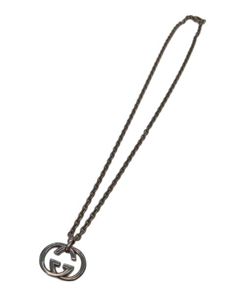 GUCCI（グッチ）GUCCI (グッチ) インターロッキングG　シルバーネックレスの古着・服飾アイテム