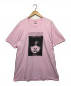 SUPREMEシュプリーム）の古着「margaret keane tear drop tee 半袖Tシャツ 24SS」｜ピンク