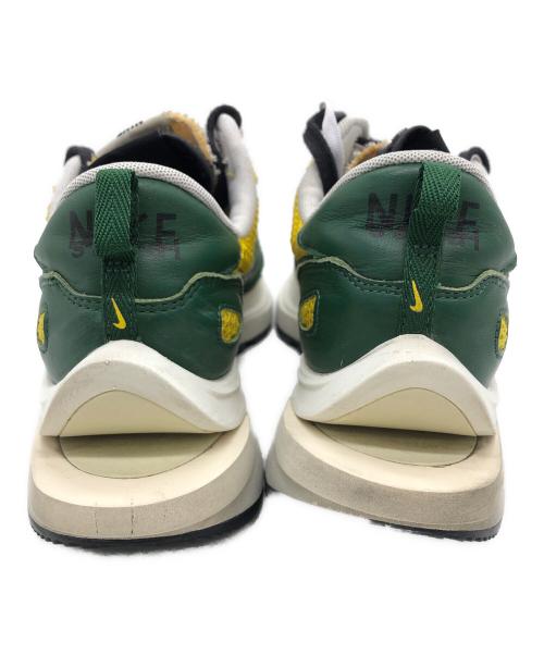 NIKE（ナイキ）NIKE (ナイキ) sacai (サカイ) VAPOR WAFFLE スニーカー グリーン×イエロー サイズ:28cmの古着・服飾アイテム