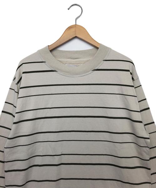 MHL（エムエイチエル）MHL (エムエイチエル) 長袖カットソー アイボリー サイズ:L 未使用品の古着・服飾アイテム