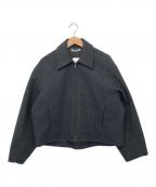 BEAUTY&YOUTHビューティーアンドユース）の古着「ウールライクショートブルゾン」｜グレー