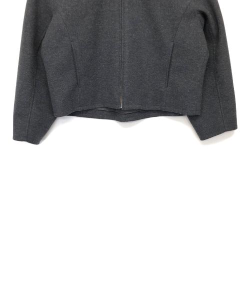 BEAUTY&YOUTH（ビューティーアンドユース）BEAUTY&YOUTH (ビューティーアンドユース) ウールライクショートブルゾン グレー サイズ:FREE 未使用品の古着・服飾アイテム