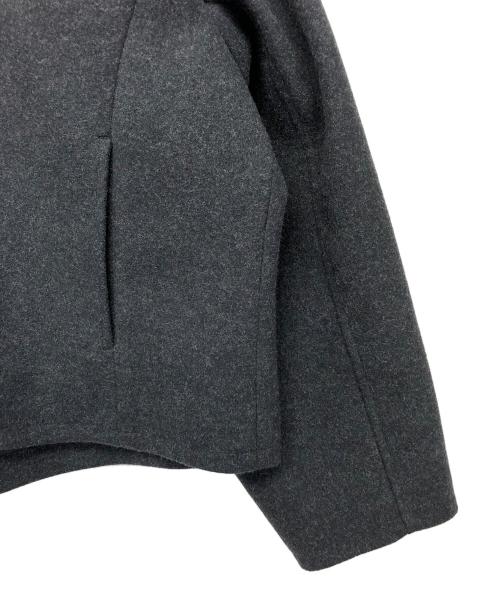 BEAUTY&YOUTH（ビューティーアンドユース）BEAUTY&YOUTH (ビューティーアンドユース) ウールライクショートブルゾン グレー サイズ:FREE 未使用品の古着・服飾アイテム