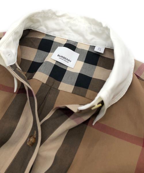 BURBERRY LONDON（バーバリーロンドン）BURBERRY LONDON (バーバリーロンドン) 長袖シャツ ブラウン サイズ:US 4の古着・服飾アイテム