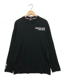 MONCLER GRENOBLE（モンクレール グルノーブル）の古着「ロングスリーブカットソー」｜ブラック