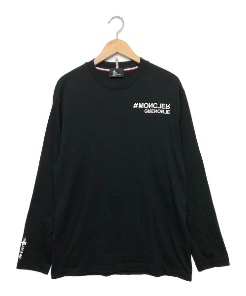 MONCLER GRENOBLE（モンクレール グルノーブル）MONCLER GRENOBLE (モンクレール グルノーブル) ロングスリーブカットソー ブラック サイズ:Mの古着・服飾アイテム