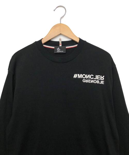 MONCLER GRENOBLE（モンクレール グルノーブル）MONCLER GRENOBLE (モンクレール グルノーブル) ロングスリーブカットソー ブラック サイズ:Mの古着・服飾アイテム