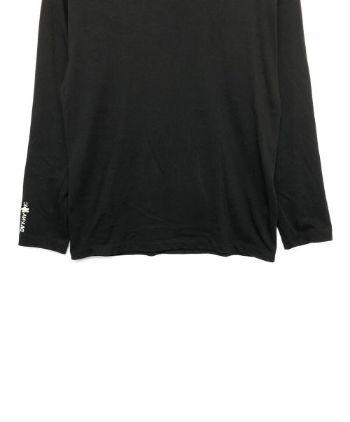 MONCLER GRENOBLE（モンクレール グルノーブル）MONCLER GRENOBLE (モンクレール グルノーブル) ロングスリーブカットソー ブラック サイズ:Mの古着・服飾アイテム