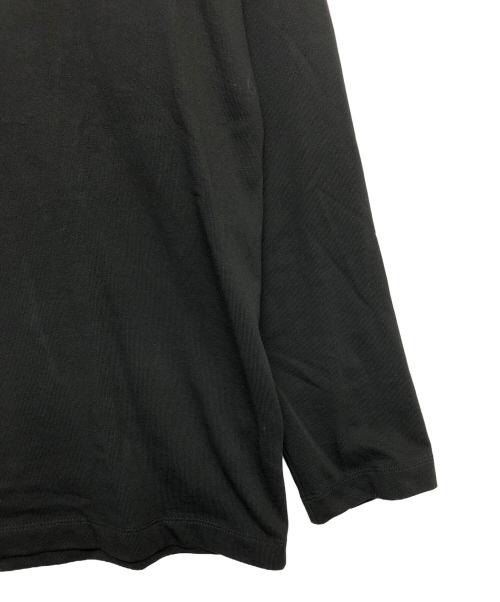 MONCLER GRENOBLE（モンクレール グルノーブル）MONCLER GRENOBLE (モンクレール グルノーブル) ロングスリーブカットソー ブラック サイズ:Mの古着・服飾アイテム