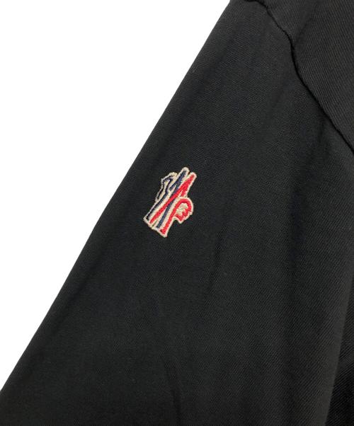 MONCLER GRENOBLE（モンクレール グルノーブル）MONCLER GRENOBLE (モンクレール グルノーブル) ロングスリーブカットソー ブラック サイズ:Mの古着・服飾アイテム