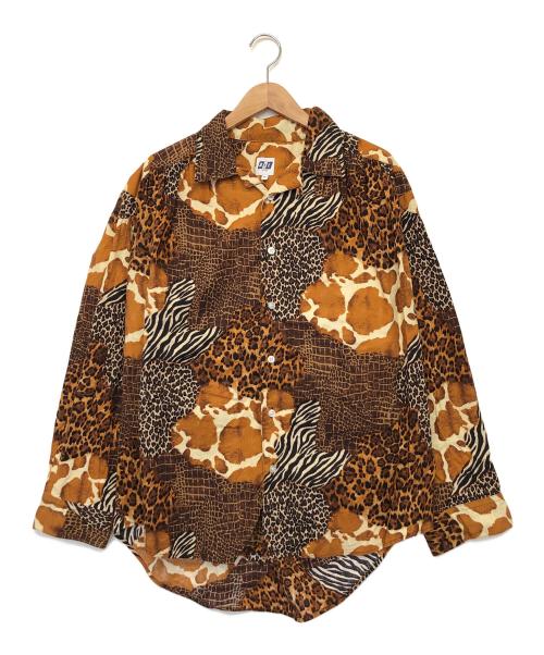 AiE（エーアイイー）AiE (エーアイイー) 長袖シャツ ブラウン サイズ:Mの古着・服飾アイテム