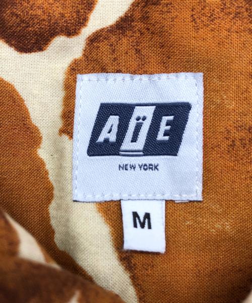 AiE（エーアイイー）AiE (エーアイイー) 長袖シャツ ブラウン サイズ:Mの古着・服飾アイテム