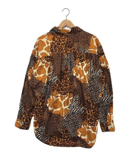 AiE（エーアイイー）AiE (エーアイイー) 長袖シャツ ブラウン サイズ:Mの古着・服飾アイテム