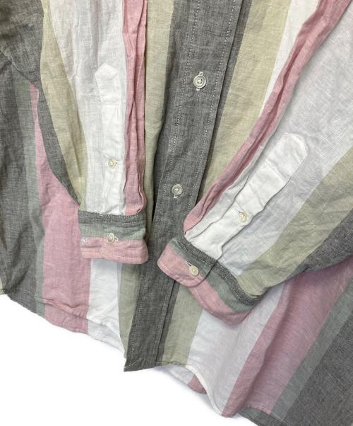 sillage（シアージ）sillage (シアージ) リネン　長袖シャツ ピンク サイズ:FREEの古着・服飾アイテム