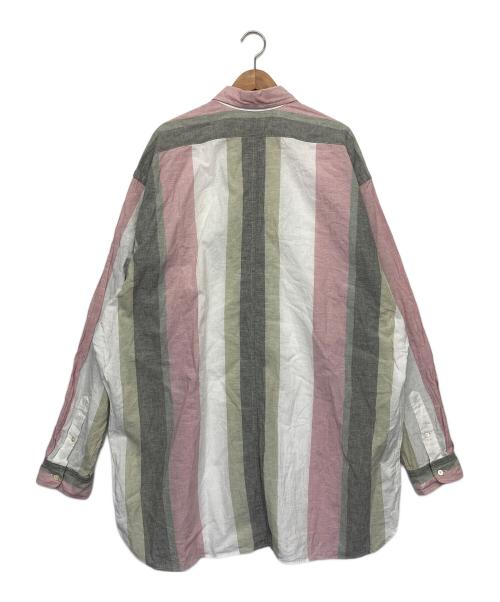 sillage（シアージ）sillage (シアージ) リネン　長袖シャツ ピンク サイズ:FREEの古着・服飾アイテム
