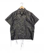 Needlesニードルズ）の古着「半袖シャツ 2020SS」｜ネイビー