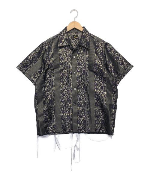 Needles（ニードルズ）Needles (ニードルズ) 半袖シャツ 2020SS ネイビー サイズ:Mの古着・服飾アイテム