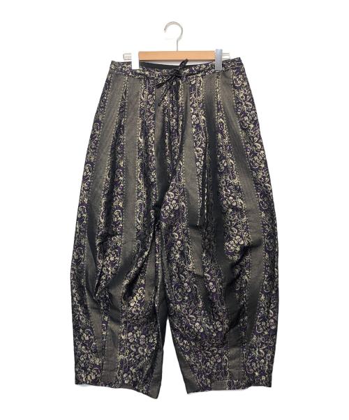 Needles（ニードルズ）Needles (ニードルズ) ワイドパンツ パープル サイズ:2の古着・服飾アイテム