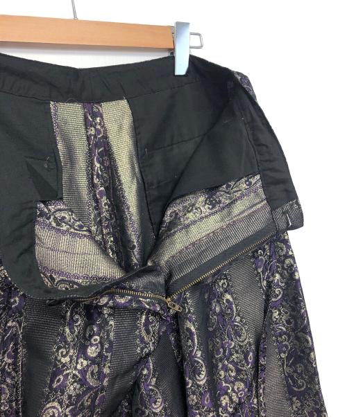 Needles（ニードルズ）Needles (ニードルズ) ワイドパンツ パープル サイズ:2の古着・服飾アイテム