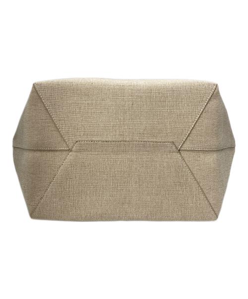 Mila Owen（ミラオーウェン）Mila Owen (ミラオーウェン) トートバッグ ベージュ×ブラック 未使用品の古着・服飾アイテム