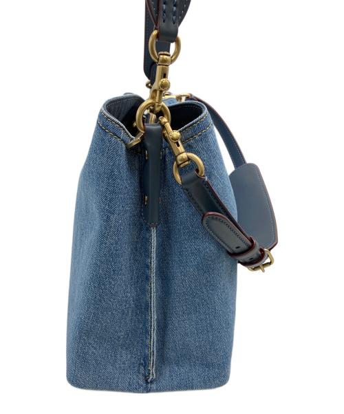 COACH（コーチ）COACH (コーチ) 2WAYショルダーバッグ スカイブルーの古着・服飾アイテム