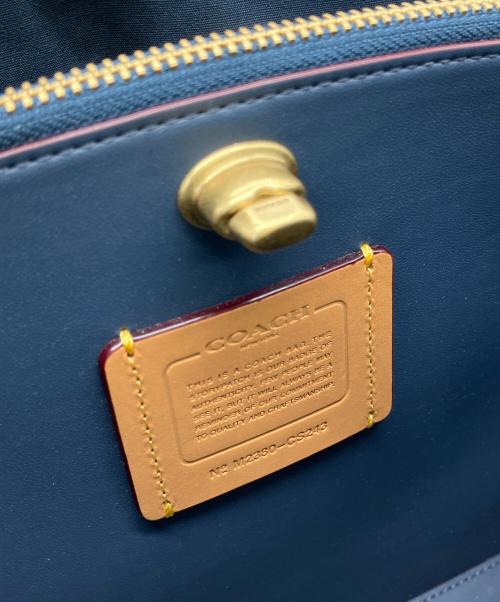 COACH（コーチ）COACH (コーチ) 2WAYショルダーバッグ スカイブルーの古着・服飾アイテム