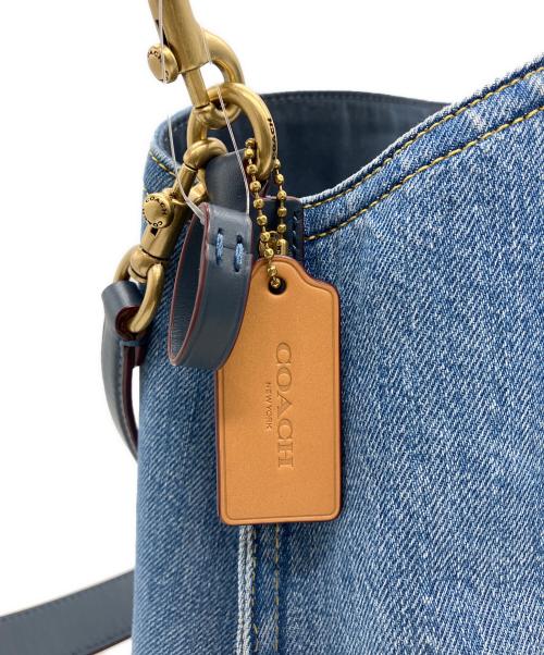 COACH（コーチ）COACH (コーチ) 2WAYショルダーバッグ スカイブルーの古着・服飾アイテム