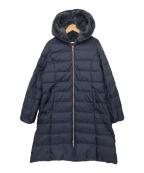KEYUCAケユカ）の古着「ファー付ダウンコート」｜ネイビー