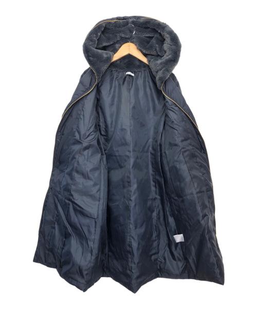 KEYUCA（ケユカ）KEYUCA (ケユカ) ファー付ダウンコート ネイビー サイズ:FREEの古着・服飾アイテム