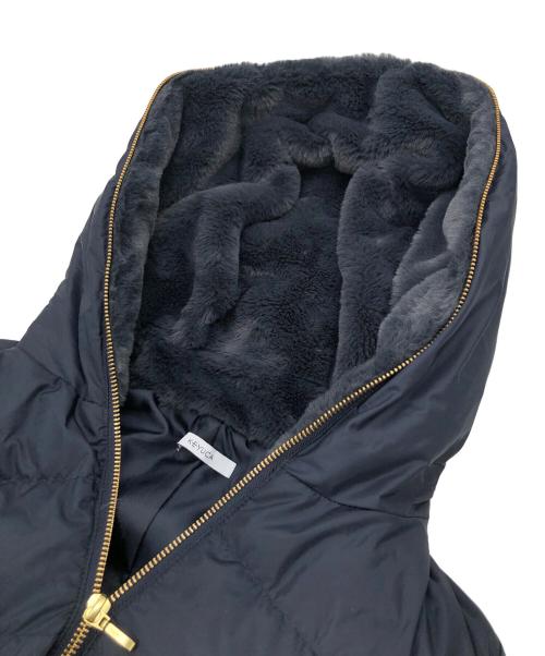 KEYUCA（ケユカ）KEYUCA (ケユカ) ファー付ダウンコート ネイビー サイズ:FREEの古着・服飾アイテム