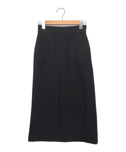 CLANE（クラネ）CLANE (クラネ) ミディスカート ブラックの古着・服飾アイテム