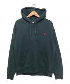 AMI Alexandre Mattiussiアミアレクサンドルマテュッシ）の古着「プルオーバーパーカー」｜グリーン