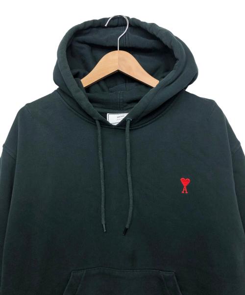 AMI Alexandre Mattiussi（アミアレクサンドルマテュッシ）AMI Alexandre Mattiussi (アミアレクサンドルマテュッシ) プルオーバーパーカー グリーン サイズ:Lの古着・服飾アイテム