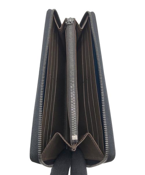 YUHAKU（ユハク）YUHAKU (ユハク) 長財布 ネイビーの古着・服飾アイテム