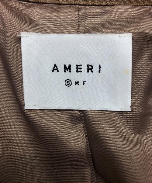 Ameri（アメリ）AMERI (アメリ) ライダースドッキングコート ベージュ サイズ:Sの古着・服飾アイテム